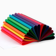 Бумага цветная, а4, 16 листов, 16 цветов, немелованная, двусторонняя, на скрепке, 48 г/м², человек-паук Marvel