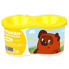 Стакан - непроливайка, двойной, винни-пух Союзмультфильм
