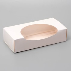 Коробка самосборная, 20×10×5 см, белая Upak Land