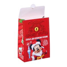 Коробка новогодняя подарочная складная Disney