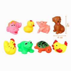Резиновые игрушки для ванны крошка я