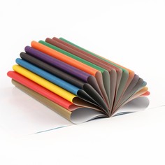 Бумага цветная, а4, 18 листов, 10 цветов, немелованная, односторонняя, на скрепке, 48 г/м², принцессы Disney