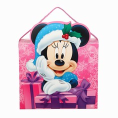 Пакет подарочный-коробка новогодний Disney