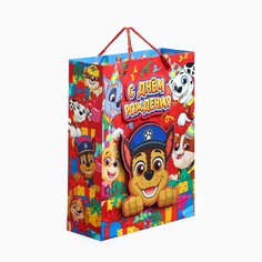 Пакет подарочный 3д PAW Patrol