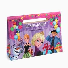 Пакет подарочный-коробка, подарочная упаковка Disney