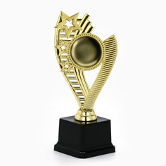 Наградная фигура кубок, золото, подставка пластик, 22 х 9,5 х 7,5 см Командор