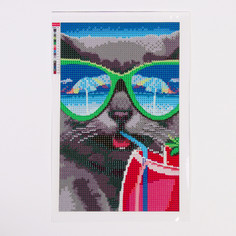 Алмазная мозаика с полным заполнением на холсте Школа талантов