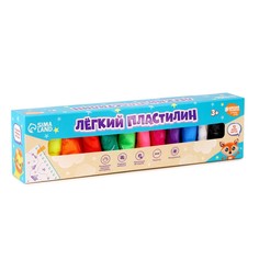 Воздушный пластилин, 12 цветов Школа талантов