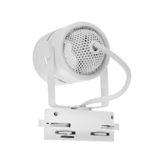 Трековый светильник luazon lighting под лампу gu10, круглый, корпус белый