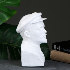 Бюст ленина, белый 13,5х21,5см Хорошие сувениры