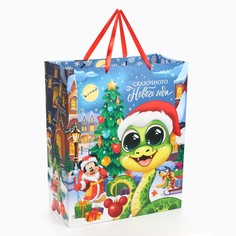 Пакет подарочный новогодний Disney