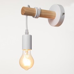 Бра ольсен e27 40вт белый 10х15х18 см Bayer Lux