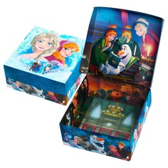 Подарочная коробка складная с 3д, холодное сердце, 15 х 15 х 7 см Disney