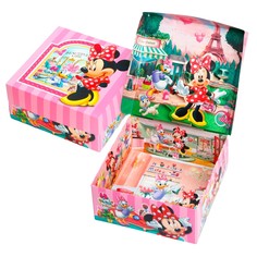 Подарочная коробка складная с 3д beautifil girl, минни маус, 15 х 15 х 7 см Disney