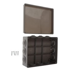Коробка распределительная luazon lighting, 240х190х90 мм, ip54, для открытой установки