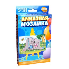 Алмазная мозаика с частичным заполнением на подставке для детей Школа талантов