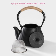 Чайник чугунный доляна