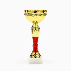 Кубок 152, наградная фигура, золото, подставка камень, 18,5 х 8 х 6 см. Командор