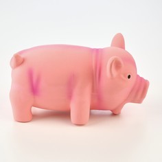 Игрушка хрюкающая для собак из латекса Пижон