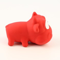 Игрушка пищащая для собак из латекса Пижон