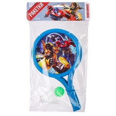 Набор игровой, ракетки, воланчик и мячик, транформеры Hasbro