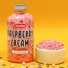 Соль для ванны teenbee, 330 г, аромат малины