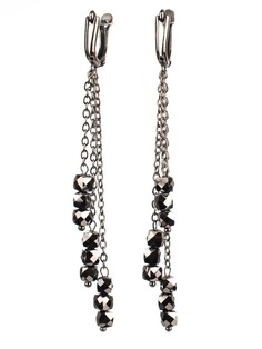 Серьги Бусики Колечки