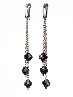 Серьги Бусики Колечки