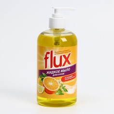 Мыло жидкое кухонное, 500 мл, аромат цитруса, flux