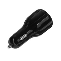 Зарядное устройство cartage, 12-24 в, 2 usb 3.1 а, черный