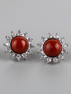 Серьги Бусики Колечки