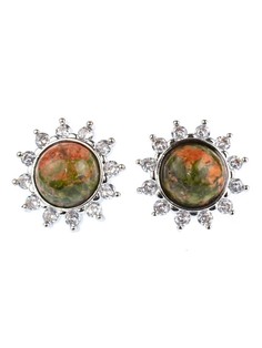 Серьги Бусики Колечки