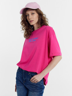 Футболка женская розовая с надписью Mark Formelle