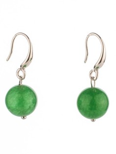 Серьги Бусики Колечки