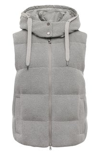 Пуховый жилет Brunello Cucinelli
