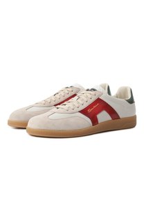 Кожаные кеды DBS Oly Santoni