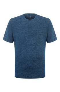 Хлопковая футболка Brunello Cucinelli