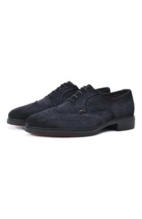 Замшевые дерби Easy Santoni