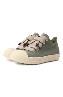 Замшевые кеды Luxor Jumbo Padded Low Rick Owens
