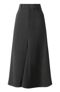 Шерстяная юбка Brunello Cucinelli
