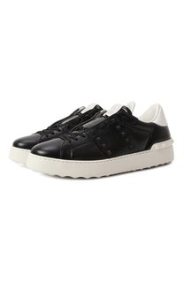 Кожаные кеды Rockstud Untitled Valentino