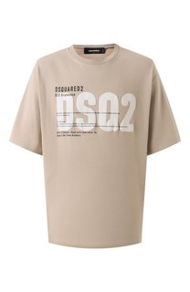 Хлопковая футболка Dsquared2