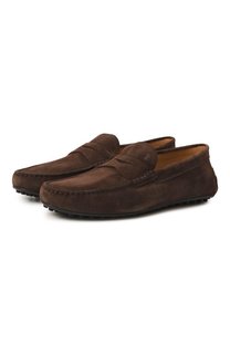 Замшевые мокасины City Gommino Tod’s Tods