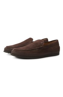 Замшевые лоферы Tod’s Tods