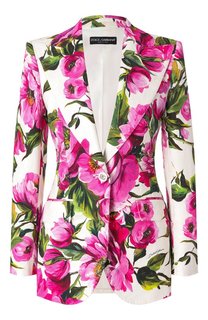 Хлопковый жакет Dolce & Gabbana
