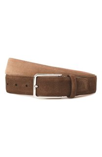 Замшевый ремень Santoni