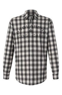 Хлопковая рубашка Dsquared2
