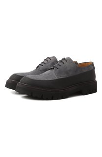 Замшевые дерби Kiton