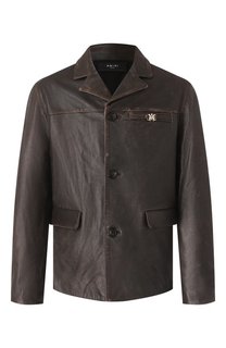 Кожаная куртка Amiri