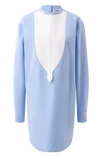 Хлопковая рубашка Jil Sander